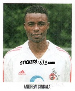 Sticker Andrew Sinkala - German Football Bundesliga 2005-2006 - Panini