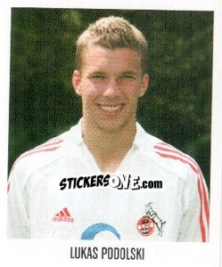 Cromo Lukas Podolski - German Football Bundesliga 2005-2006 - Panini