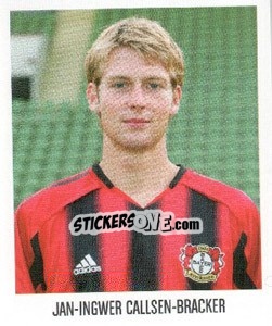 Sticker Jan-Ingwer Callsen-Bracker - German Football Bundesliga 2005-2006 - Panini