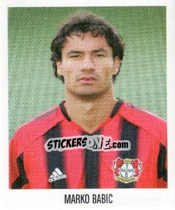 Sticker Marko Babic - German Football Bundesliga 2005-2006 - Panini