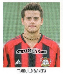 Sticker Tranquillo Barnetta - German Football Bundesliga 2005-2006 n. 319 - Panini