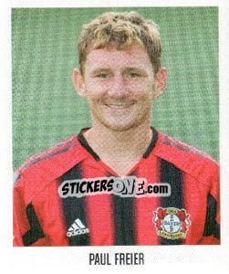 Sticker Paul Freier - German Football Bundesliga 2005-2006 - Panini