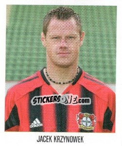 Cromo Jacek Krzynowek - German Football Bundesliga 2005-2006 - Panini