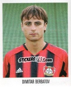 Sticker Dimitar Berbatov - German Football Bundesliga 2005-2006 - Panini