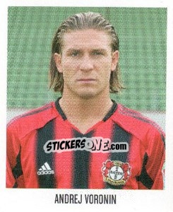Sticker Andriy Voronin - German Football Bundesliga 2005-2006 - Panini
