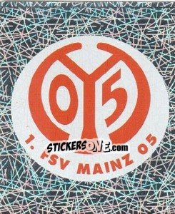 Sticker 1. FSV Mainz 05 (badge) - German Football Bundesliga 2005-2006 n. 333 - Panini