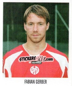Cromo Fabian Gerber - German Football Bundesliga 2005-2006 - Panini