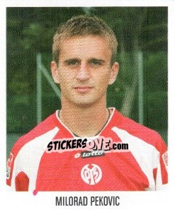 Cromo Milorad Pekovic - German Football Bundesliga 2005-2006 - Panini
