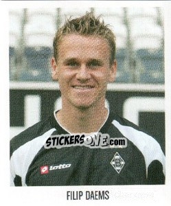 Sticker Filip Daems - German Football Bundesliga 2005-2006 - Panini