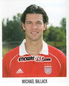 Cromo Michael Ballack - German Football Bundesliga 2005-2006 - Panini