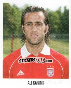 Sticker Ali Karimi - German Football Bundesliga 2005-2006 n. 402 - Panini