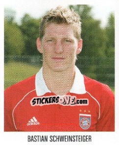 Cromo Bastian Schweinsteiger - German Football Bundesliga 2005-2006 - Panini