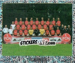 Sticker 1. FC Nürnberg (team) - German Football Bundesliga 2005-2006 - Panini