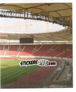 Sticker Gottlieb-Daimler-Stadion (puzzle) - German Football Bundesliga 2005-2006 n. 445 - Panini
