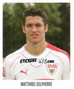 Sticker Matthieu Delpierre - German Football Bundesliga 2005-2006 - Panini