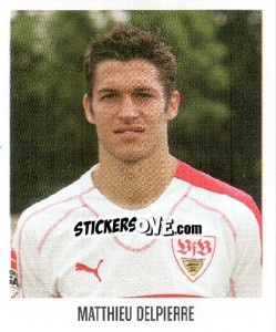 Sticker Matthieu Delpierre - German Football Bundesliga 2005-2006 n. 448 - Panini