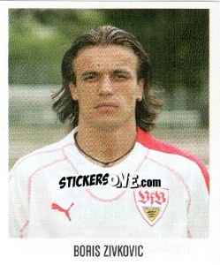 Sticker Boris Zivkovic - German Football Bundesliga 2005-2006 - Panini