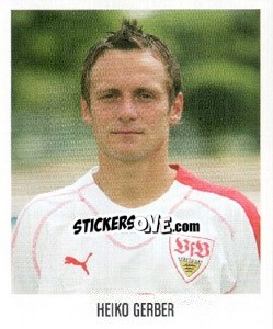 Sticker Heiko Gerber - German Football Bundesliga 2005-2006 n. 455 - Panini