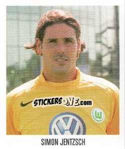 Sticker Simon Jentzsch - German Football Bundesliga 2005-2006 n. 473 - Panini