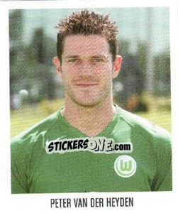 Sticker Peter van der Heyden - German Football Bundesliga 2005-2006 - Panini