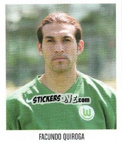 Cromo Facundo Quiroga - German Football Bundesliga 2005-2006 - Panini