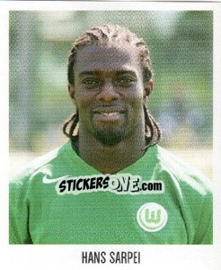 Sticker Hans Sarpei - German Football Bundesliga 2005-2006 n. 485 - Panini