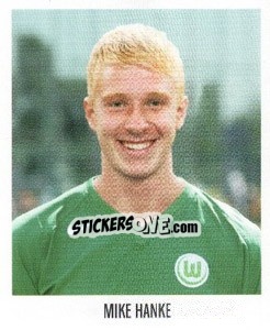 Sticker Mike Hanke - German Football Bundesliga 2005-2006 - Panini