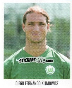 Sticker Diego Fernando Klimowicz - German Football Bundesliga 2005-2006 - Panini