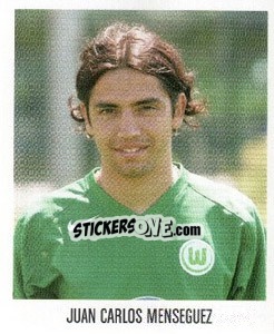 Sticker Juan Carlos Menseguez - German Football Bundesliga 2005-2006 n. 489 - Panini