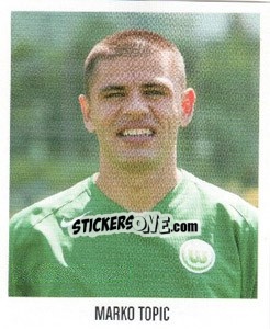 Sticker Marko Topic - German Football Bundesliga 2005-2006 n. 490 - Panini