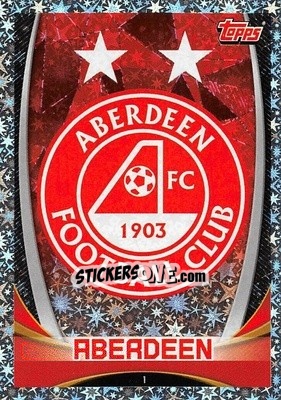 Sticker Club Crest - SPFL 2019-2020. Match Attax n. 1 - Topps
