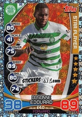 Sticker Odsonne Edouard - SPFL 2019-2020. Match Attax n. 36 - Topps