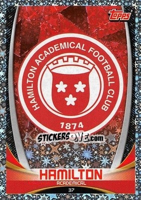 Sticker Club Crest - SPFL 2019-2020. Match Attax n. 37 - Topps