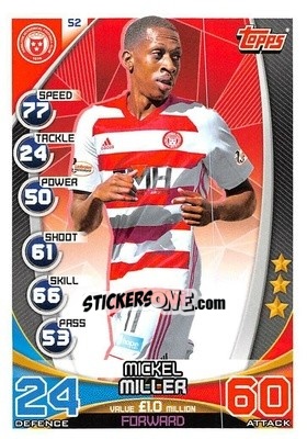 Figurina Mickel Miller - SPFL 2019-2020. Match Attax - Topps