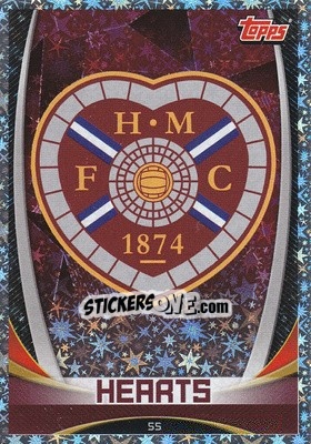 Sticker Club Crest - SPFL 2019-2020. Match Attax n. 55 - Topps