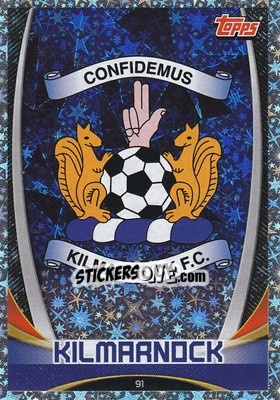 Sticker Club Crest - SPFL 2019-2020. Match Attax n. 91 - Topps
