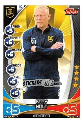 Sticker Gary Holt - SPFL 2019-2020. Match Attax - Topps