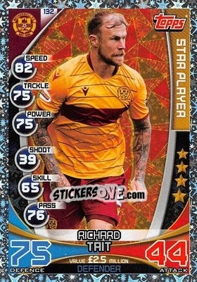 Sticker Richard Tait - SPFL 2019-2020. Match Attax n. 132 - Topps
