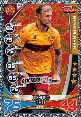 Sticker Richard Tait - SPFL 2019-2020. Match Attax - Topps