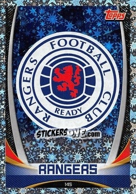 Sticker Club Crest - SPFL 2019-2020. Match Attax n. 145 - Topps