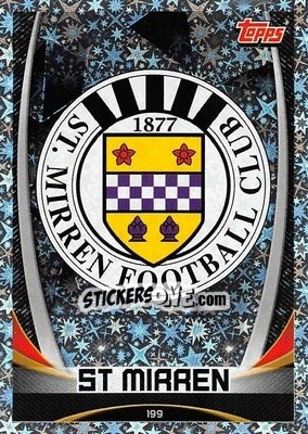 Sticker Club Crest - SPFL 2019-2020. Match Attax n. 199 - Topps
