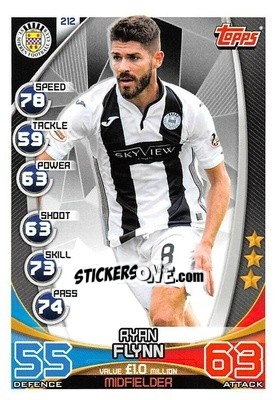 Sticker Ryan Flynn - SPFL 2019-2020. Match Attax - Topps