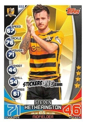 Figurina Steven Hetherington - SPFL 2019-2020. Match Attax - Topps