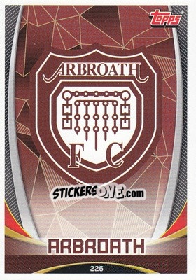 Sticker Club Crest - SPFL 2019-2020. Match Attax n. 226 - Topps
