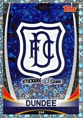 Sticker Club Crest - SPFL 2019-2020. Match Attax n. 244 - Topps