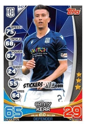 Sticker Cammy Kerr - SPFL 2019-2020. Match Attax n. 247 - Topps