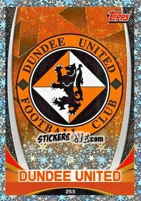 Sticker Club Crest - SPFL 2019-2020. Match Attax n. 253 - Topps