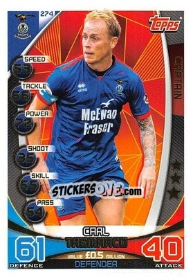 Sticker Carl Tremarco - SPFL 2019-2020. Match Attax n. 274 - Topps