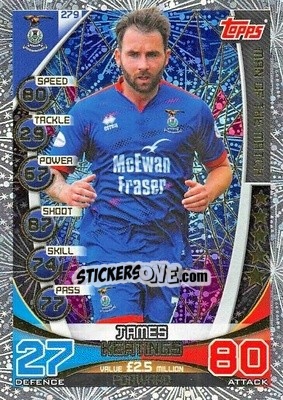 Sticker James Keatings - SPFL 2019-2020. Match Attax n. 279 - Topps