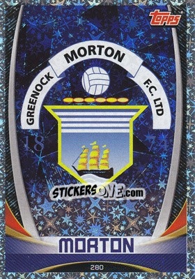 Sticker Club Crest - SPFL 2019-2020. Match Attax - Topps